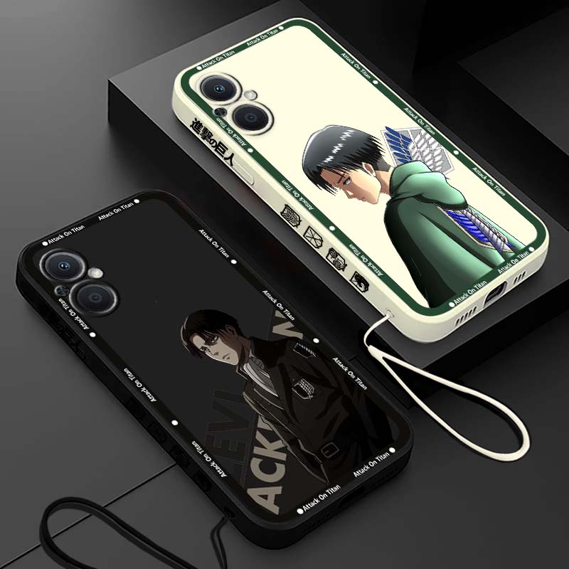 Oppo A78 - Luksusowe etui z motywem Ataku Tytanów,