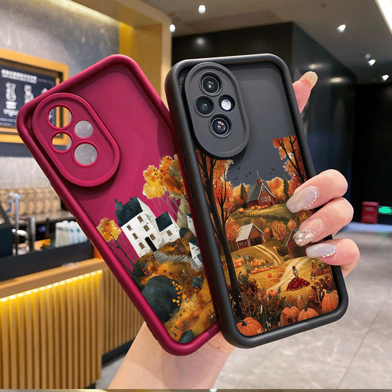 Huawei Mate 60 - Etui na telefon z motywem retro