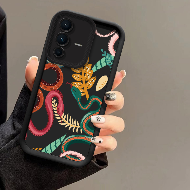 Vivo V40 - Luksusowe etui na telefon z motywem