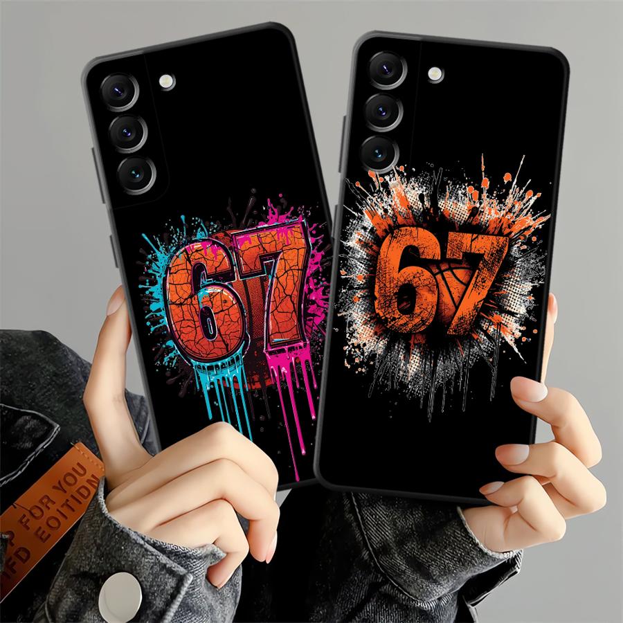 Samsung Galaxy A55 - Etui Graffiti Basketball 67 na Samsung