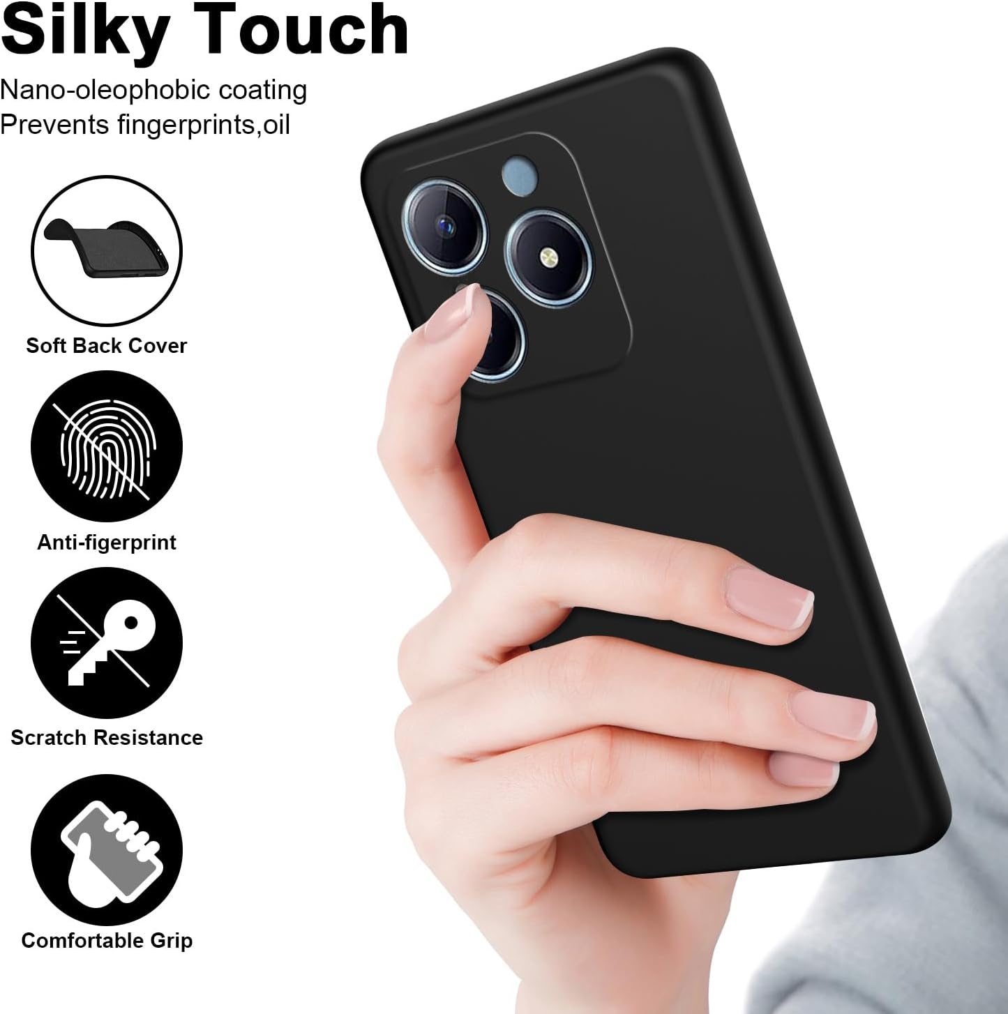 Elastyczne etui z płynnego sil – Realme Note 50 recenzja i cena