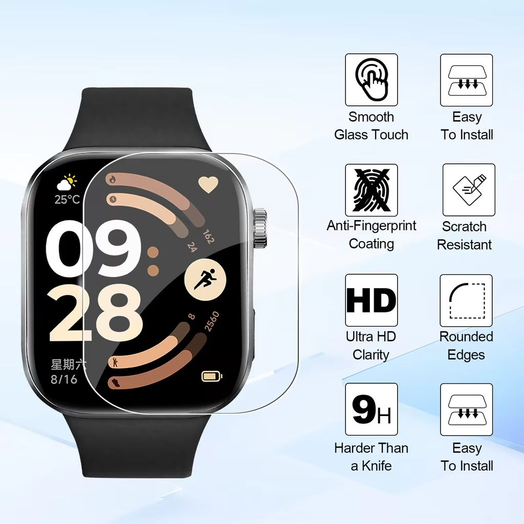 1-5 szt. Miękka folia ochronna – Smartwatch Screen Film recenzja i cena
