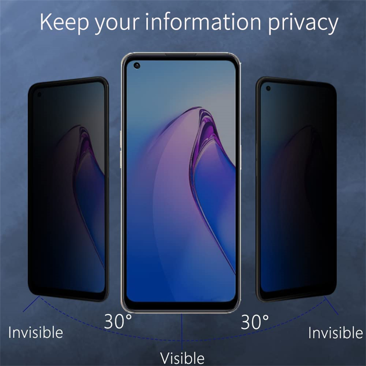Antyszpiegowska osłona ekranu  – Oppo A78 recenzja i cena