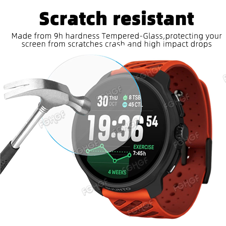 Folia ochronna ze szkła hartow – Smartwatch Screen Film recenzja i cena