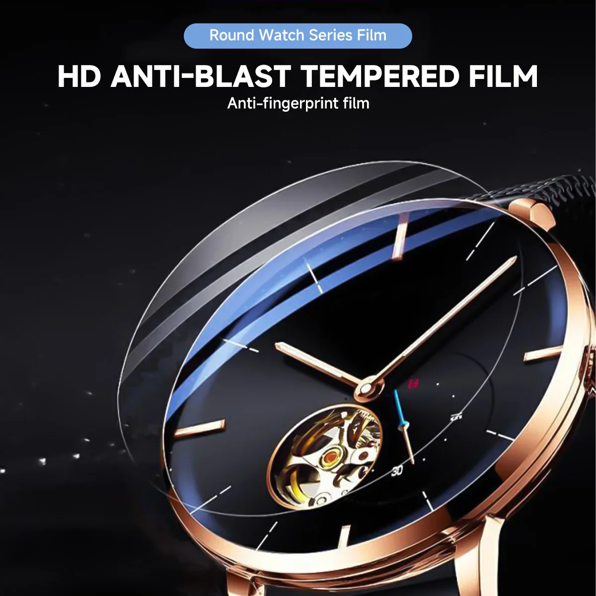 Uniwersalna folia ochronna ze  – Smartwatch Screen Film recenzja i cena