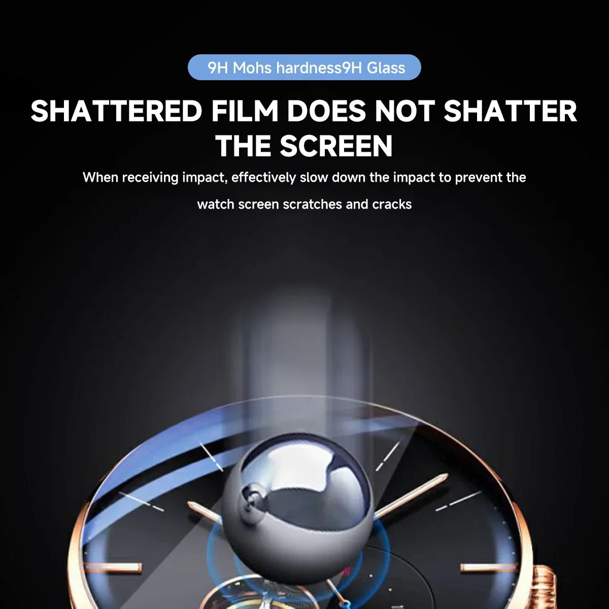 Uniwersalna folia ochronna ze  – Smartwatch Screen Film recenzja i cena