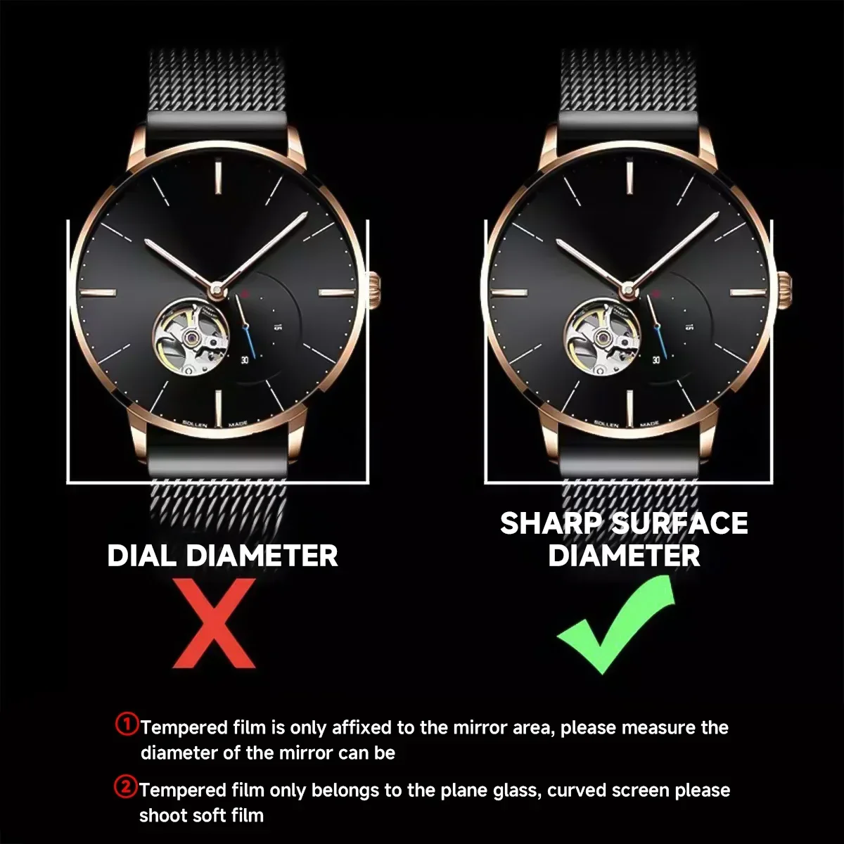 Uniwersalna folia ochronna ze  – Smartwatch Screen Film recenzja i cena