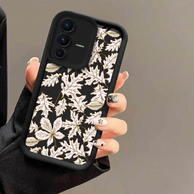 Etui na telefon z wzorem liści – Vivo V40 recenzja i cena
