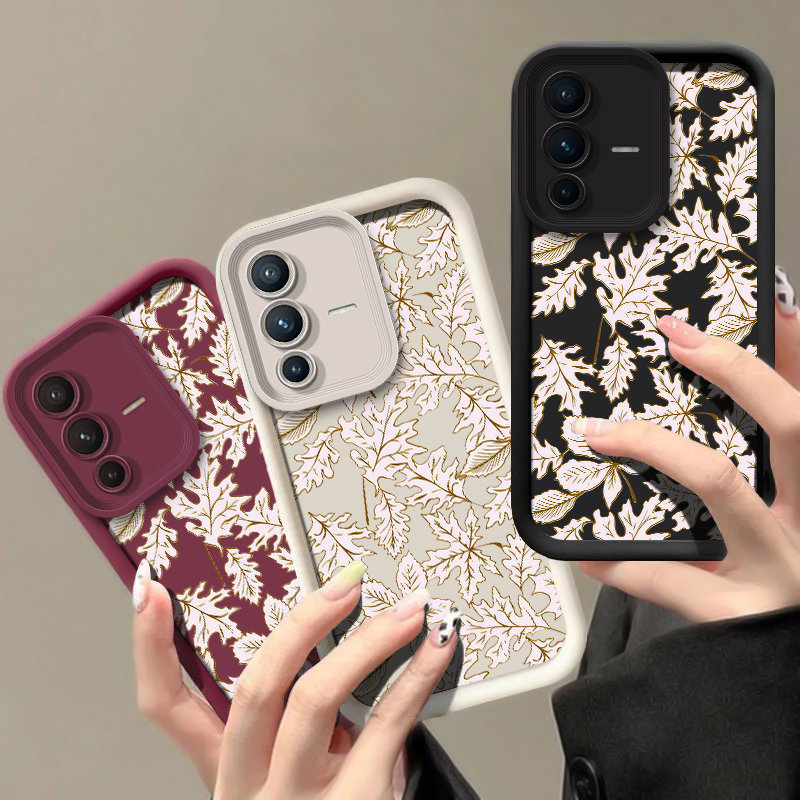 Etui na telefon z wzorem liści – Vivo V40 recenzja i cena